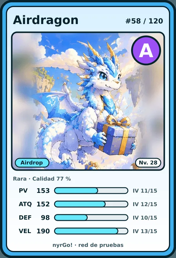 Carta de Airdragon, rara