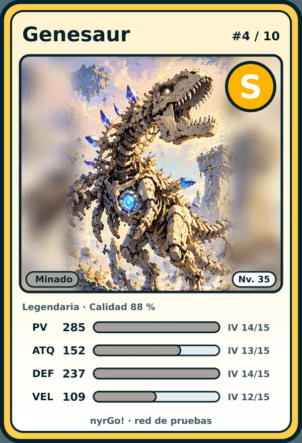 Carta de Genesaur, legendaria